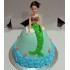 Barbie Mermaid Doll Cake