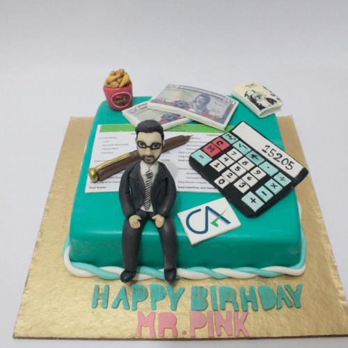 Chartered Accountant Customized Cake Delivery in Delhi NCR