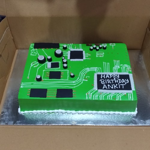 Electronic Circuit Theme Cake Delivery in Delhi