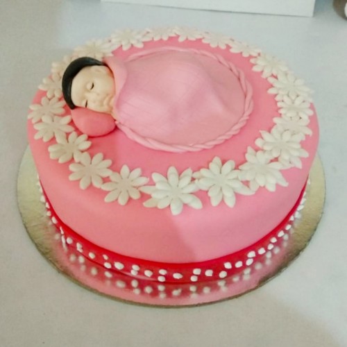 Little Baby Sleeping Theme Cake Delivery in Delhi