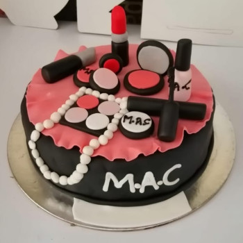 Makeup Designer Fondant Cake Makeup Designer Fondant Cake
