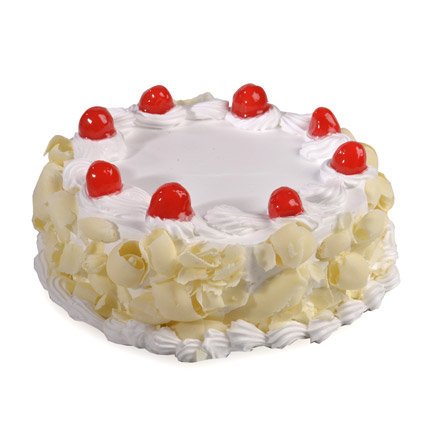 Order Delicious White forest cake online | free delivery in 3 hours -  Flowera