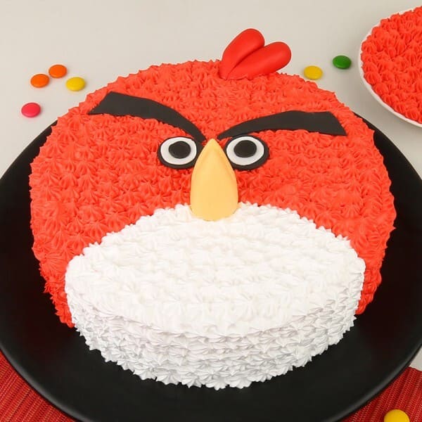 Angry Bird Cream Cake Delivery in Delhi NCR - ₹ Cake Express