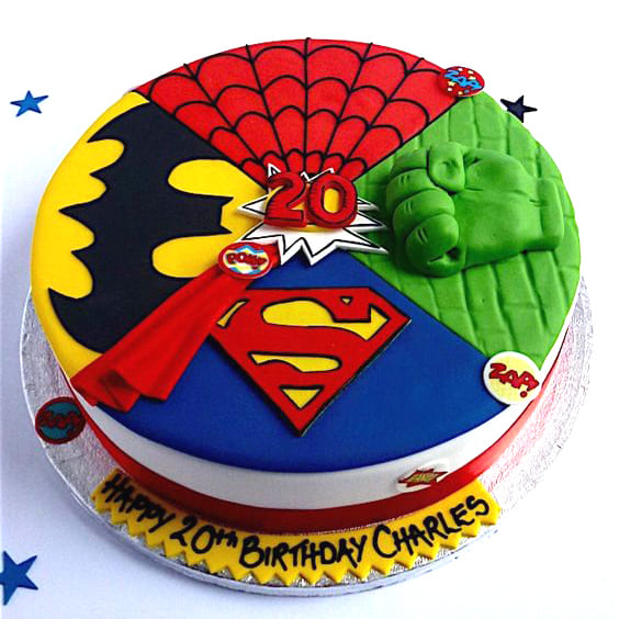Send Marvel Avengers Cream Cake Online  GAL2095975  Giftalove