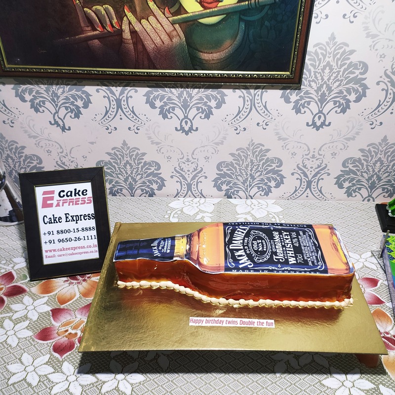 Whiskey Cake Decorating Photos