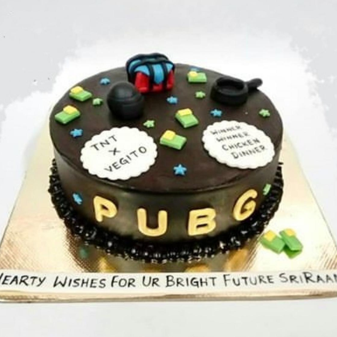 PUBG Chocolate Cake Delivery in Delhi NCR - ₹1,249.00 Cake Express